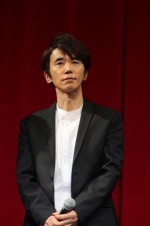 『エイプリルフールズ』完成披露試写会に登壇したユースケ・サンタマリア