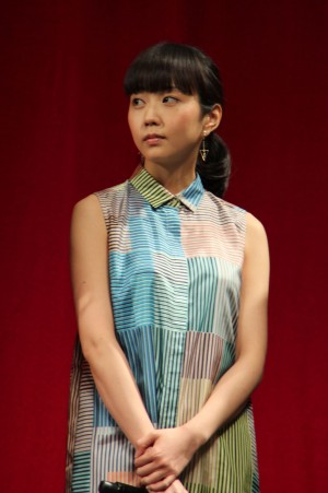 『エイプリルフールズ』完成披露試写会に登壇した木南晴夏