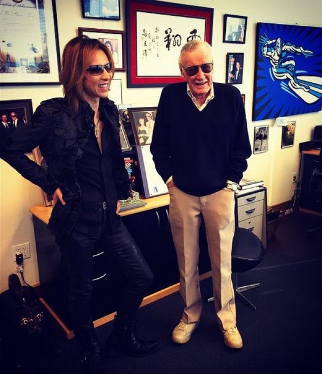 YOSHIKIとスタン・リー