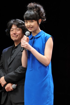 上原実矩、『暗殺教室』完成披露試写会にて