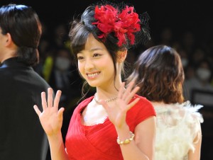 橋本環奈、『暗殺教室』完成披露試写会にて