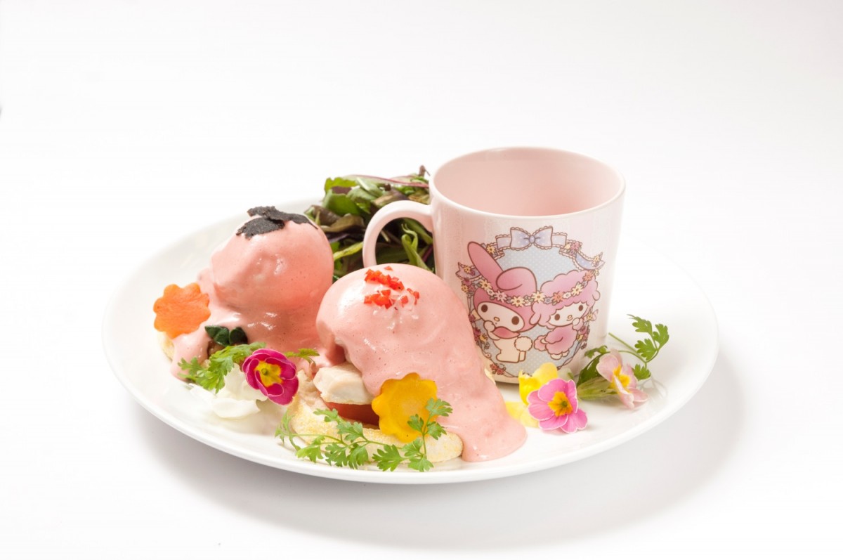 ピンクのカレーも登場！ 期間限定「マイメロディカフェ」の可愛いメニューに舌鼓