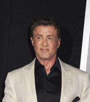 『エクスペンダブルズ3 ワールドミッション』LAプレミア出席時のシルヴェスター・スタローン