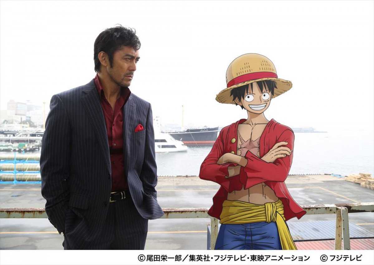 阿部寛&ルフィが初共演!