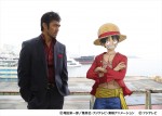 阿部寛が “ゴム人間” に！　『ワンピース』ルフィと『世にも奇妙な物語』で初共演