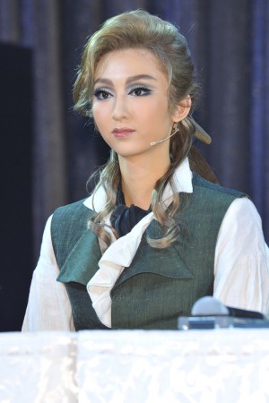 凪七瑠海、『1789－バスティーユの恋人たち－』制作発表会にて