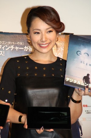 『ゴーン・ガール』デジタル配信記念トークイベントに登場した三船美佳