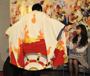 『境界のRINNE』会見に登場した石川界人、井上麻里奈