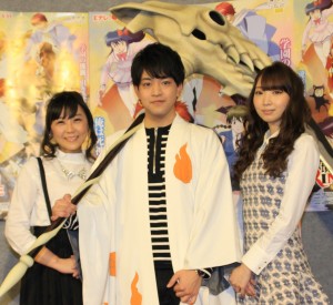 『境界のRINNE』会見に登場した生天目仁美、石川界人、井上麻里奈