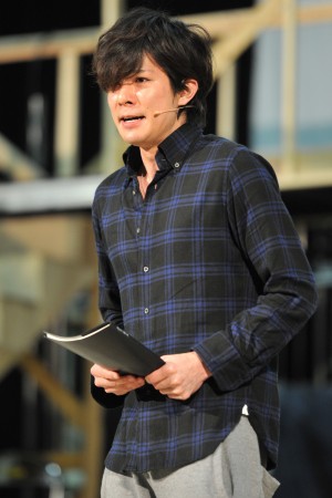 『デスノート The Musical』楽曲披露イベントに登場した柿澤勇人