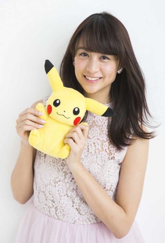 山本美月、大好きなポケモンのお姉さんに！