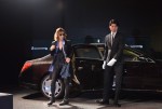 “「Mercedes‐Benz Fashion Week TOKYO」2015‐16　秋冬”オープニングイベントに登場したYOSHIKI