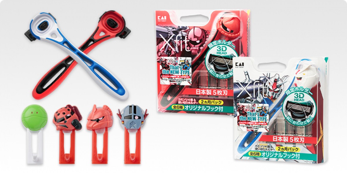 ガンダム×『Xfit』コラボ第2弾、オリジナルフックで洗面台がガンダム仕様に変身