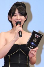 『エクスペンダブルズ3 ワールドミッション』ブルーレイ＆DVD発売記念記者発表に登場した鈴木咲