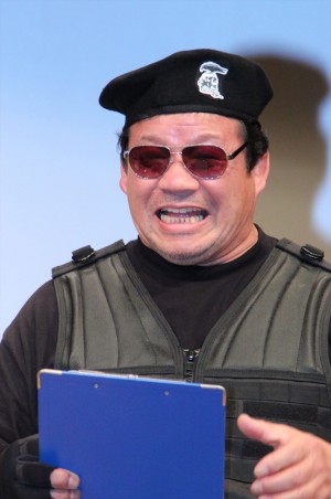 『エクスペンダブルズ3 ワールドミッション』ブルーレイ＆DVD発売記念記者発表に登場した藤波辰爾