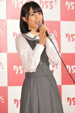 生田絵梨花、トークアプリ「755」新CM発表会にて