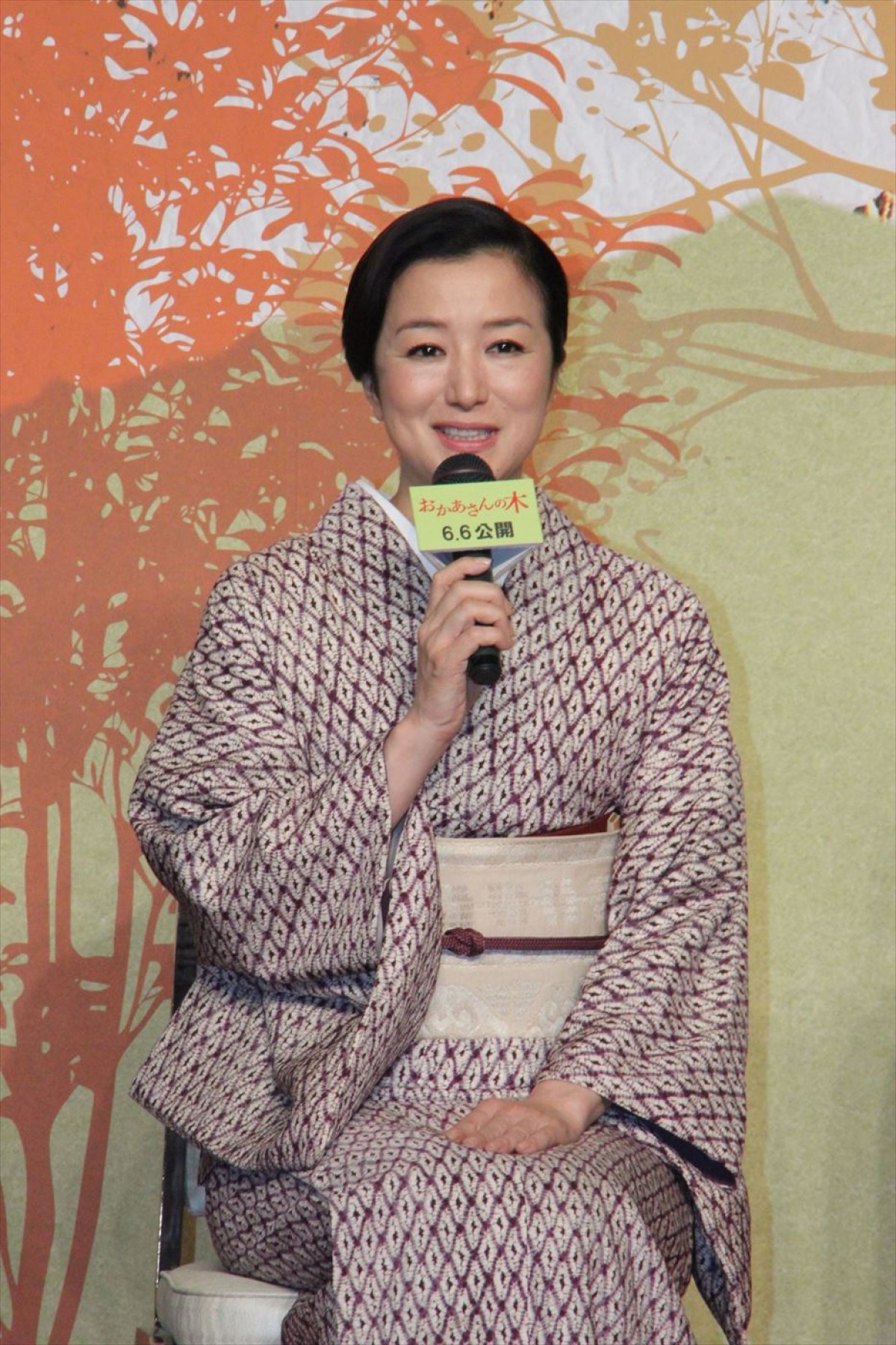 鈴木京香、出征兵士の母親役に「“強く強く”ということを心がけた」