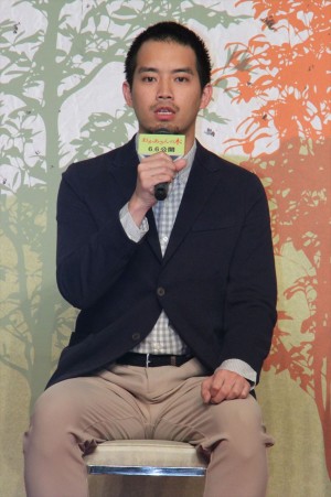 三浦貴大、映画『おかあさんの木』クランクアップ報告会見にて