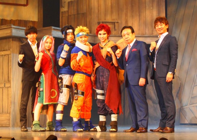 『ライブ・スペクタクル NARUTO‐ナルト‐』始動 マスコミ発表会 20150320