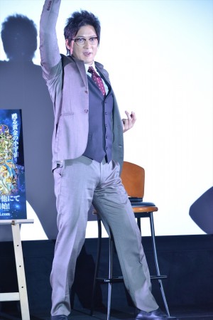 『聖闘士星矢 黄金魂‐soulofgold‐』製作発表に登場した細川茂樹