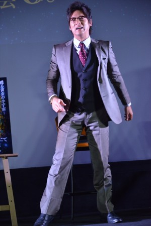 『聖闘士星矢 黄金魂‐soulofgold‐』製作発表に登場した細川茂樹