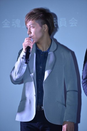 『聖闘士星矢 黄金魂‐soulofgold‐』製作発表に登場したROOT FIVE