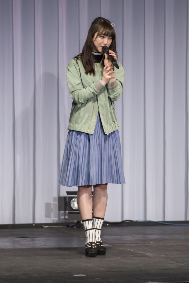 Anime Japan2015『電波教師』ステージイベントに登壇した松井玲奈