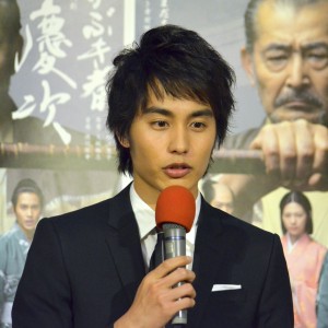 中村蒼、木曜時代劇『かぶき者 慶次』記者会見にて