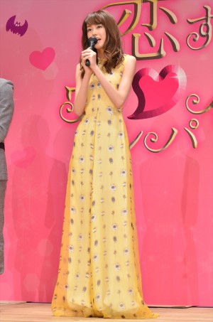 『恋するヴァンパイア』完成披露試写会に出席した桐谷美玲