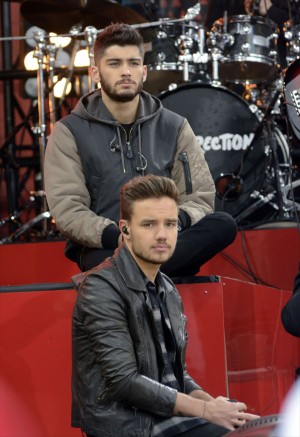 「ワン・ダイレクション」ゼイン・マリク（2013年11月「Good Morning America」より）