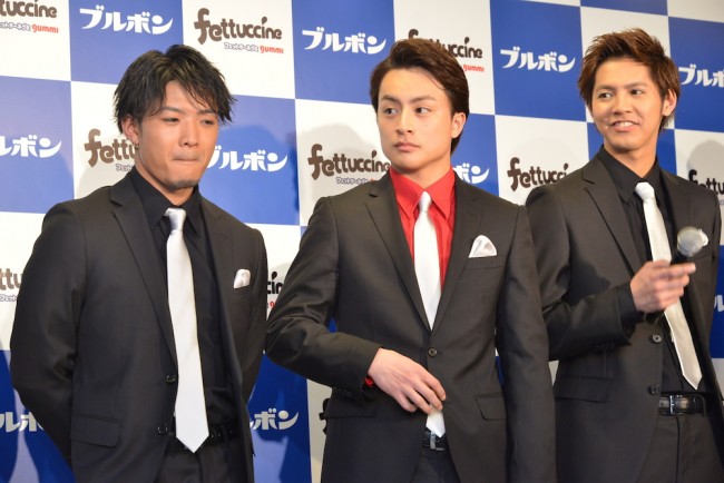 ブルボン「フェットチーネグミ」新CM発表会