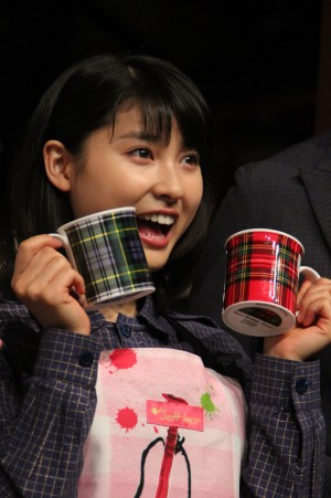 NHK連続ドラマ小説バトンタッチセレモニーに登場した土屋太鳳