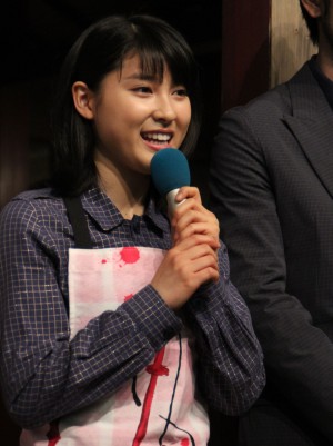 NHK連続ドラマ小説バトンタッチセレモニーに登場した土屋太鳳