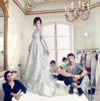 ベネディクト・カンバーバッチの妻ソフィー・ハンターが結婚式で着たウェディングドレスがお披露目