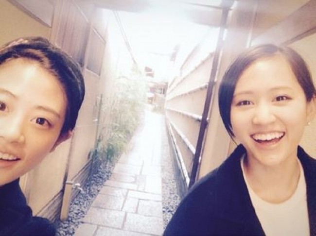 高畑充希&前田敦子、仲良く京都旅行