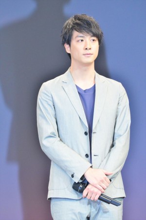 渡部秀、dTVドラマ『進撃の巨人』制作発表会にて