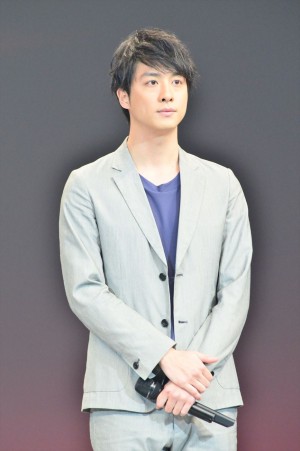 渡部秀、dTVドラマ『進撃の巨人』制作発表会にて