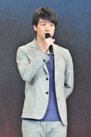 渡部秀、dTVドラマ『進撃の巨人』制作発表会にて