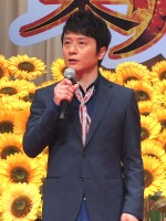 『名探偵コナン 業火の向日葵』完成披露試写会に登場したポルノグラフィティ・岡野昭仁