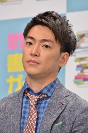 『戦う！書店ガール』制作発表記者会見に登場した大東駿介