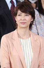 水野美紀、ドラマ『アイムホーム』制作発表記者会見にて