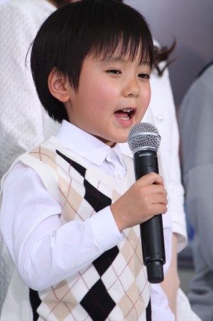 高橋來、ドラマ『アイムホーム』制作発表記者会見にて