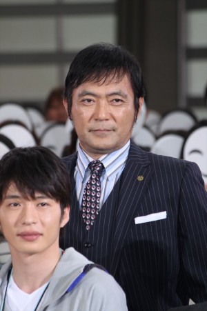 渡辺いっけい、ドラマ『アイムホーム』制作発表記者会見にて