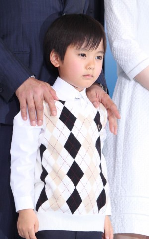  高橋來、ドラマ『アイムホーム』制作発表記者会見にて