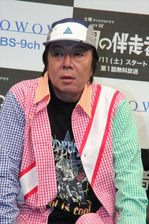 古田新太、『闇の伴走者』完成披露試写会にて