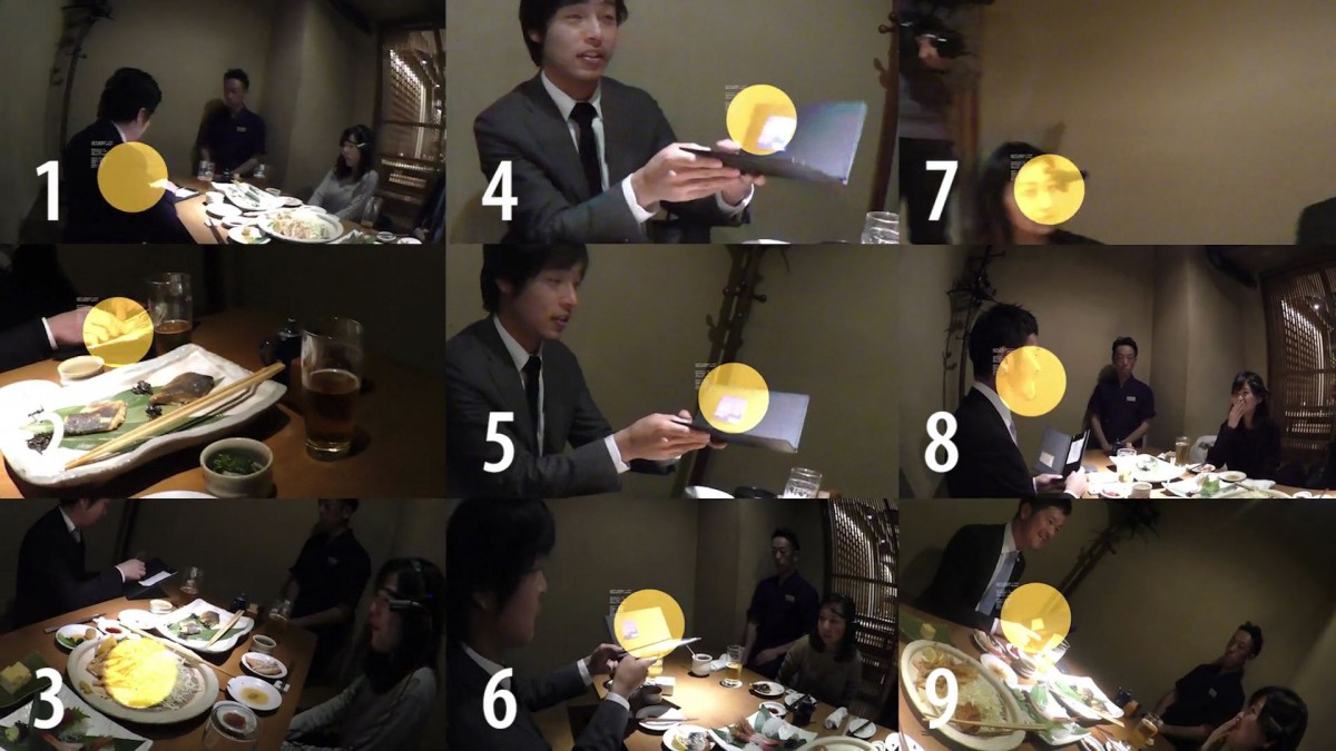 会食中、後輩は先輩のどこを見ているか知っていますか？