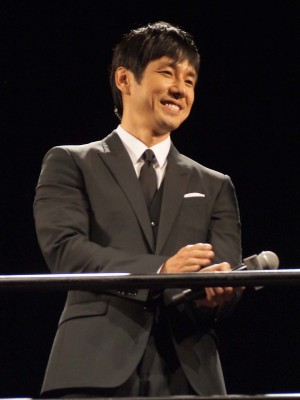 『脳内ポイズンベリー』完成披露試写会に登壇した西島秀俊