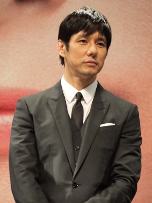 『脳内ポイズンベリー』完成披露試写会に登壇した西島秀俊