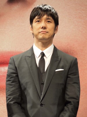 『脳内ポイズンベリー』完成披露試写会に登壇した西島秀俊