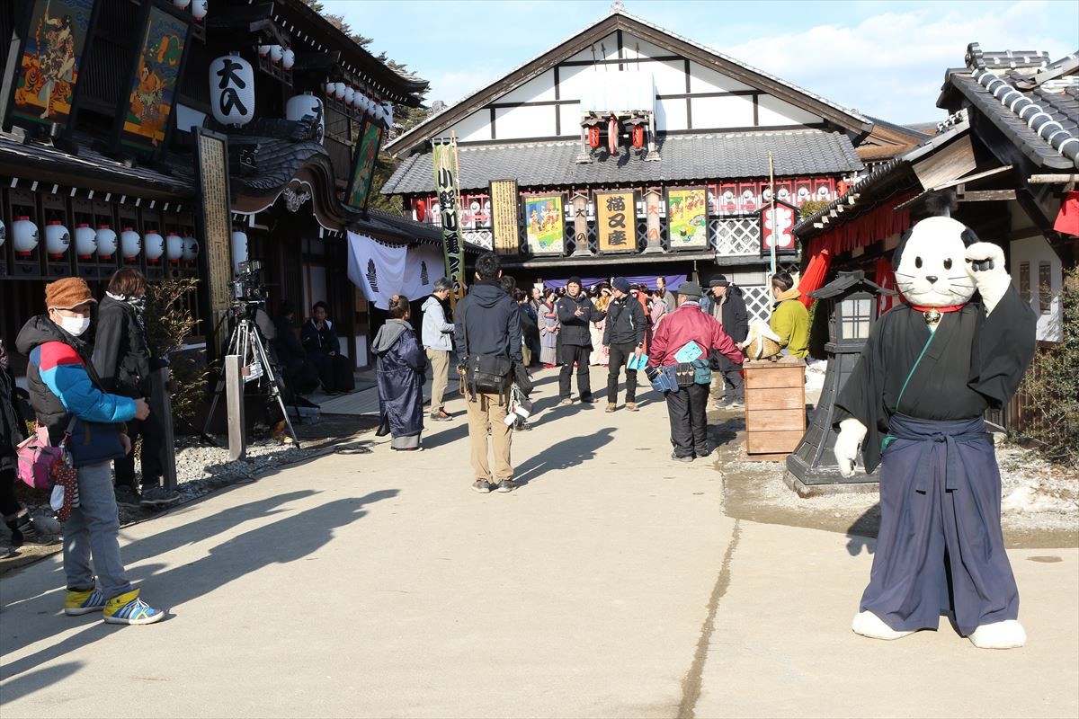 ニャンまげ『猫侍』宣伝部長に就任、北村一輝から衣装を引き継ぎ「ニャンまげ侍」に！